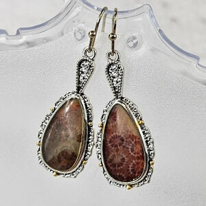 Red Nebula Women’s Small Delicate Earring Set17